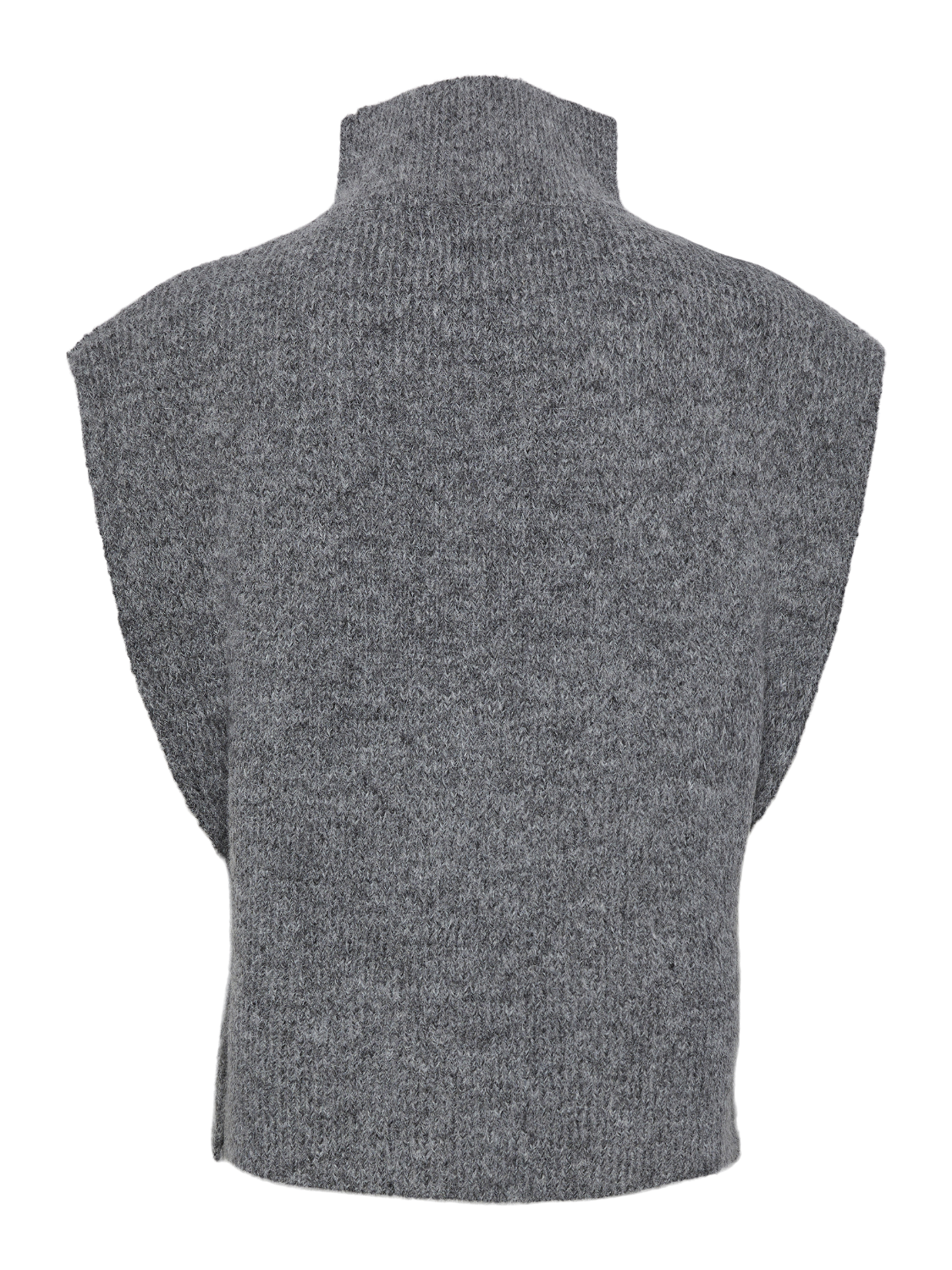 PCJOSIE Poncho - Dark Grey Melange